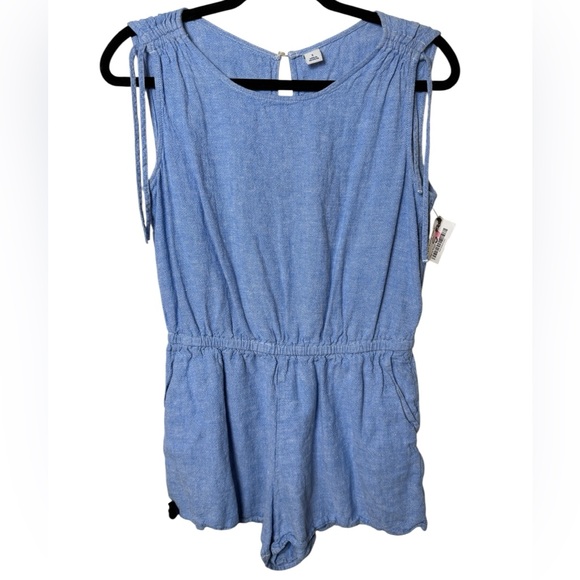 Old Navy Light Blue Sleeveless Romper - Picture 1 of 2